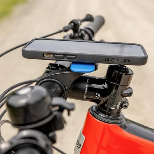 Quad Lock Support Guidon Allongé pour iPhone 16 Pro Max + Protection par Coque MAG + Ride urban + Équipement cycliste +