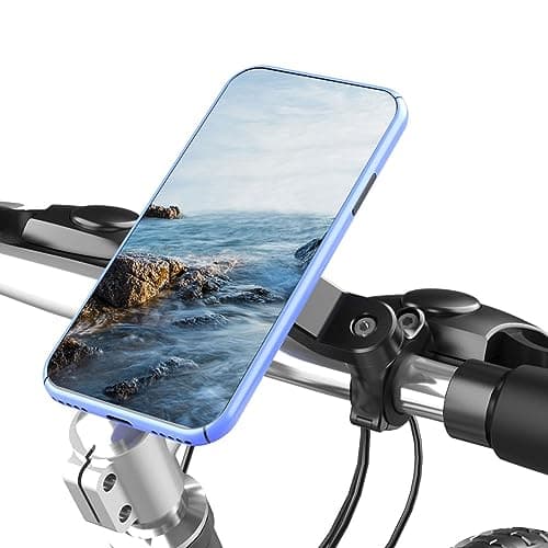 Kisbeibi Support de téléphone rotatif à 360° pour moto, universel, pour la plupart des GPS et smartphones de 4,7 à 7,2 p