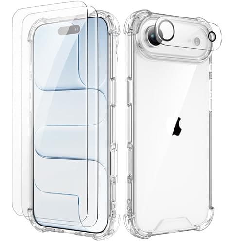 ORETECH Coque pour iPhone 17 Pro avec 2 Verres Trempés Global Recycled Standard
ORETECH Coque pour iPhone 17 Pro Protect — Transparente