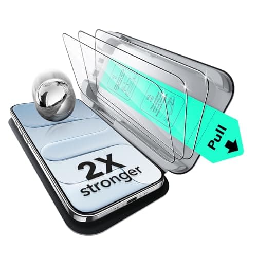 Verre trempé ESR pour iPhone 17 Pro Max, protection militaire 9H, couverture complète, adaptée GLOBAL RECYCLED STANDARD — HD 3PCS