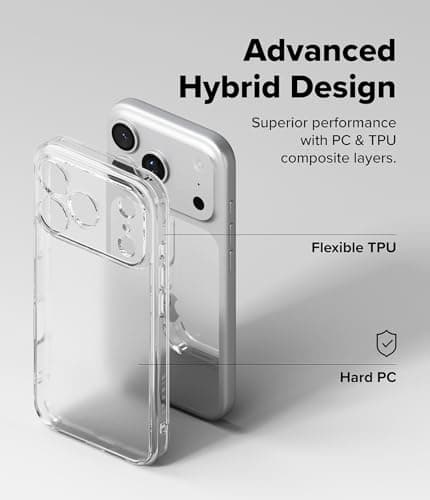 Ringke Coque iPhone 17 Pro Fusion Matte Ultra Fine Protection Antichoc