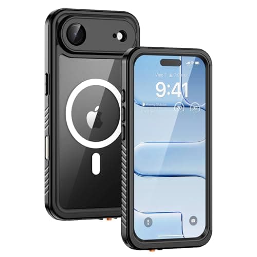 Lanhiem Coque IP68 Waterproof pour iPhone 17 Air Incassable Noir - Chantier Antipoussière  
Lanhiem Coque Mag-Safe Lanhi