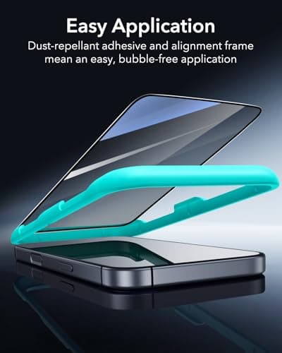 Verres Trempés ESR Anti-Espion iPhone 17 Pro, Protection Militaire, Lot de 3