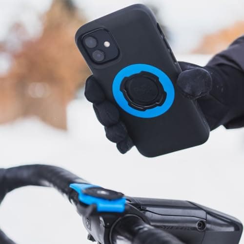 Bague Quad Lock colorée MAG Bleu -Protectrice avec étui - Idéale pour l'iPhone - Style et Sécurité