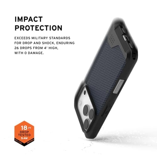 Urban Armor Gear Metropolis LT MS Case pour Apple iPhone 17 Pro (Protection Conforme aux Normes Militaires, Chargement s