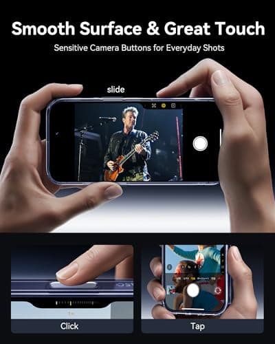 NIMASO Coque Transparente pour iPhone 17 Pro | Protection Antichoc Militaire & MagSafe Compatible | Anti-Jaunissement &