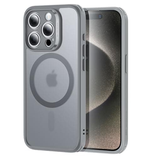 <think>

</think>

Coque ESR pour iPhone 17 Pro Max, Protection Caméra, Compatible MagSafe, Étui Militaire Antichute, Tr — Gris_Tanslucide Mate