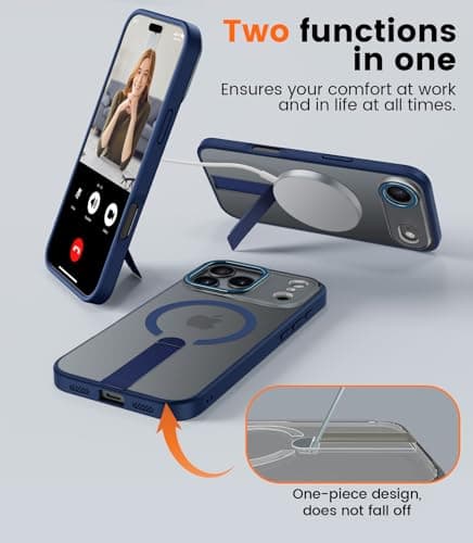 Coque Magnétique Nicekool pour iPhone 17 Pro | Protection Antichoc et Support Invisible | Compatible MagSafe