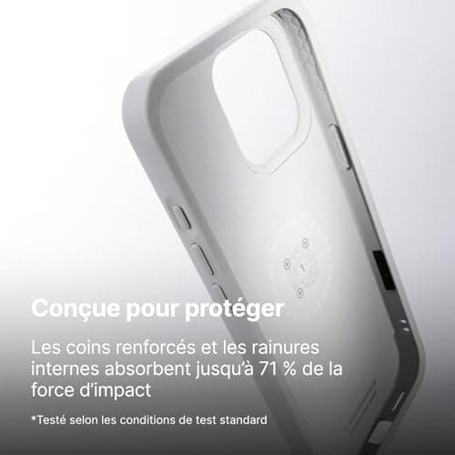 RhinoShield Coque pour iPhone 17 | Coque Renforcée avec Absorption des Chocs - Protection Contre les Chutes aux Standard
