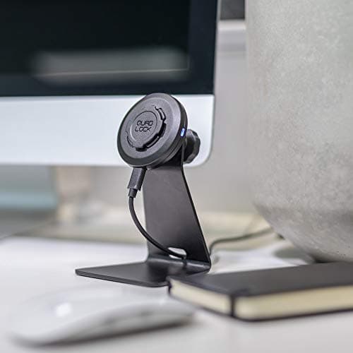 Porte-charge sans fil Quad Lock pour bureau ou voiture - Design sécurisé, Convivialité, Durabilité - 1 Pièce
| Support