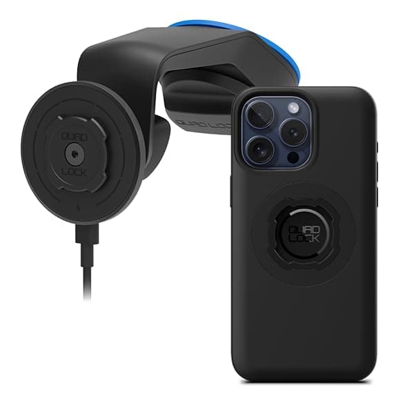 Support ventouse Quad Lock pour iPhone 15 Pro Max Mag V2