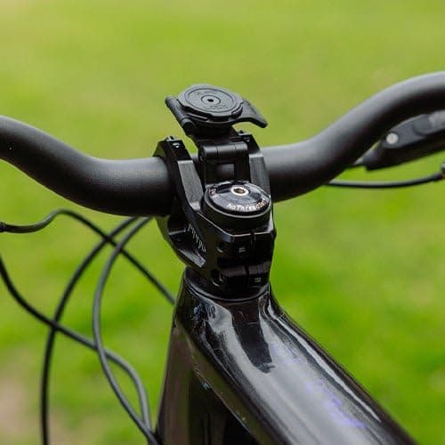 Quad Lock Support de fixation réglable pour tige de vélo (compatible iPhone)