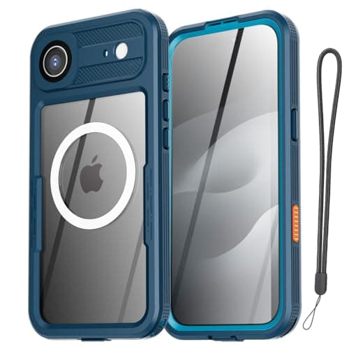 AICase Coque Étanche pour iPhone 17 Air - Protection IP68, Support MagSafe, Résistante à l'Eau, à la Neige, aux Chocs et