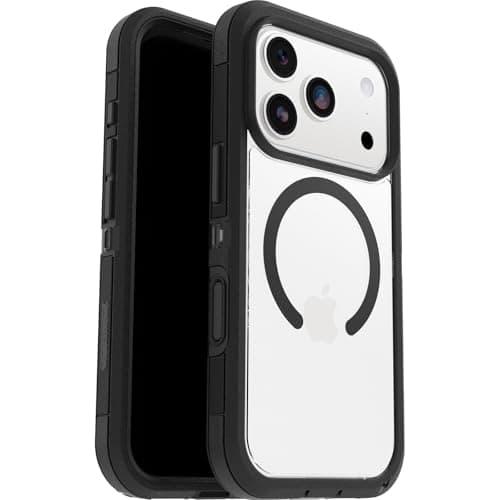 Otterbox Coque Defender Series Pro XT Clear MagSafe iPhone 17 Pro, Protection Antichoc et Anti-Chute, pour Athlètes, Bon