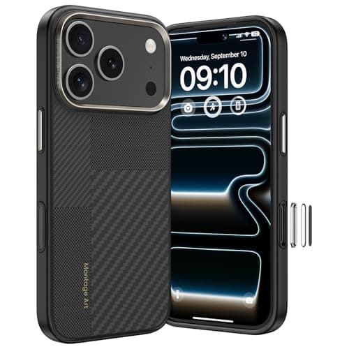 BENKS Coque iPhone 17 Pro MagSafe Protection Militaire Kevlar TPU défense tối ưuisée & protection contre les chocs
BENKS