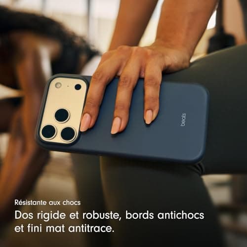 Beats Coque MagSafe iPhone 17 Pro pour Photo Commande Mat Bleu Basalte
