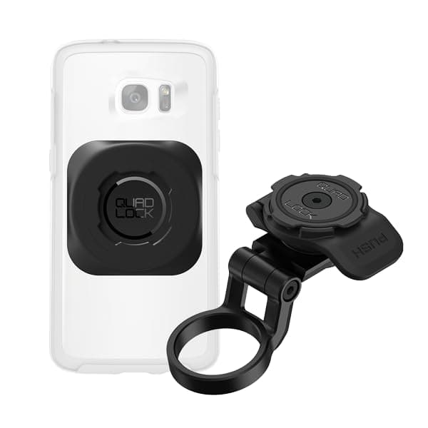 QUAD LOCK Capuchon de potence réglable pour smartphones - Support vélo avec adaptateur universel MAG - Sportif - Piste c