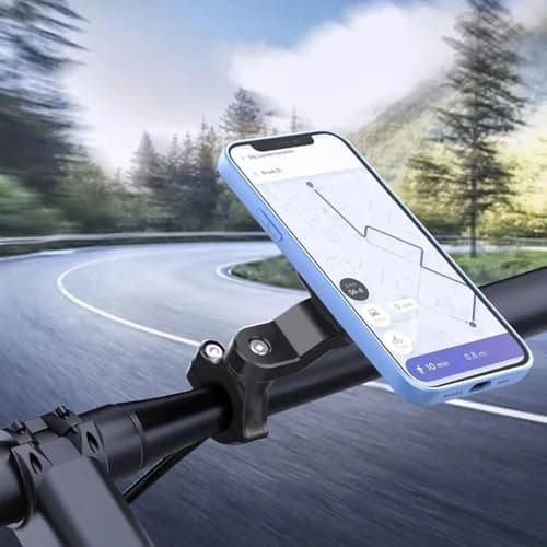 Lumi Zenva Adaptateur Universel Compatible Quad Lock pour Smartphone - Fixation Rapide sur Moto/Vélo/Voiture - Résistant