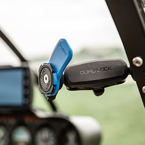 Quad Lock 360 Tête - Levier pour iPhone - Protection contre les chocs - Sport et Activités Exterieures - Noir - 1 pièce