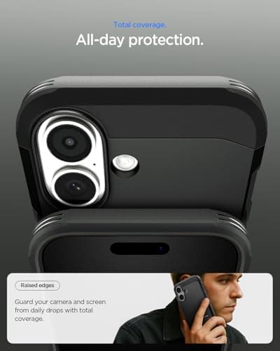 Spigen Coque pour iPhone 17, Tough Armor T MagFit - Robuste et Protection Test Militaire pour Hommes et Femmes - Univers