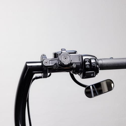 Quad Lock Support Téléphone Pro pour Moto - Grand Amortisseur Vibrations + Coque MAG iPhone 15 Pro