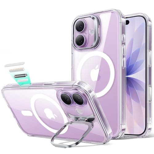 ESR Coque Transparente pour iPhone 17, Protection Commande de la Caméra et Compatible MagSafe, Idéale pour Hommes et Fem