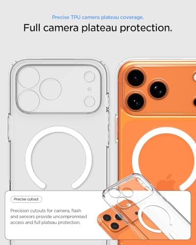 Coque Spigen DuraClear Ultra Hybrid MagFit pour iPhone 17 Pro Max - Blanc - Qualité Signature Spigen
