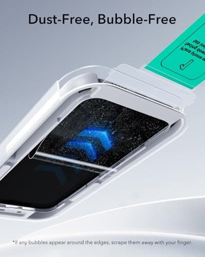 Verre trempé ESR pour iPhone 17 Pro Max, protection militaire 9H, couverture complète, adaptée GLOBAL RECYCLED STANDARD