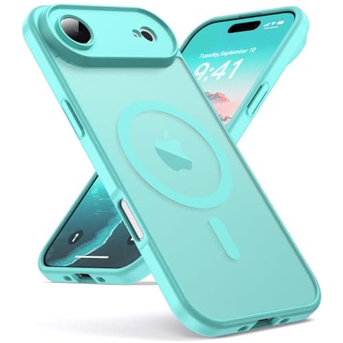 Oududianzi Coque iPhone 17 Pro Max MagSafe Bleu Global Recycled Standard — Bleu Vert