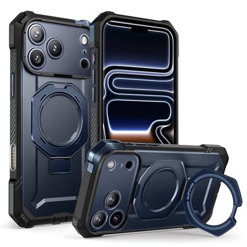SUPCASE Coque MagSafe pour iPhone 17 Pro [Protection Antichute Qualité Militaire] (UB Grip) Bleu  
SUPCASE Coque Magnéti