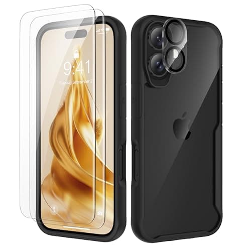 ORETECH Coque pour iPhone 17 Pro avec 2 Verres Trempés Global Recycled Standard
ORETECH Coque pour iPhone 17 Pro Protect — Noir