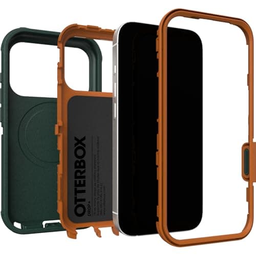 Otterbox Coque Defender Series Pro MagSafe Vert pour iPhone 17 Pro, Résistante aux Chutes, Antichoc, Ultra Robuste
