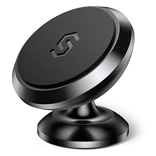 Syncwire Support Magnétique Portable pour Voiture - Rotation 360° Aimants FortsCompatible avec iPhone/Samsung/Huawei/GPS
