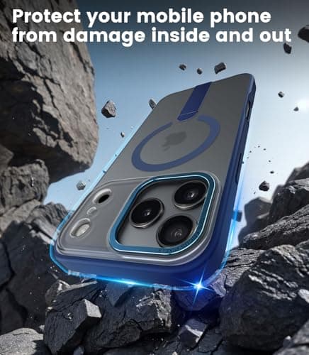 Coque Magnétique Nicekool pour iPhone 17 Pro | Protection Antichoc et Support Invisible | Compatible MagSafe