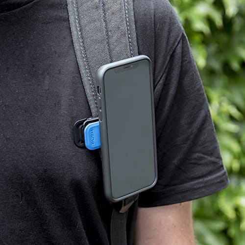 QUADLOCK Fixation Smartphone pour Ceinture V3 - Clip Sécurisé pour Hommes, Support Résistant pour Activités Extérieures