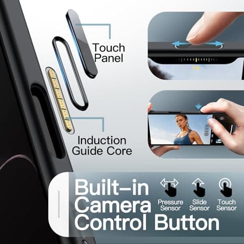 Coque Magnétique JETech pour iPhone 17 Air MagSafe Noir