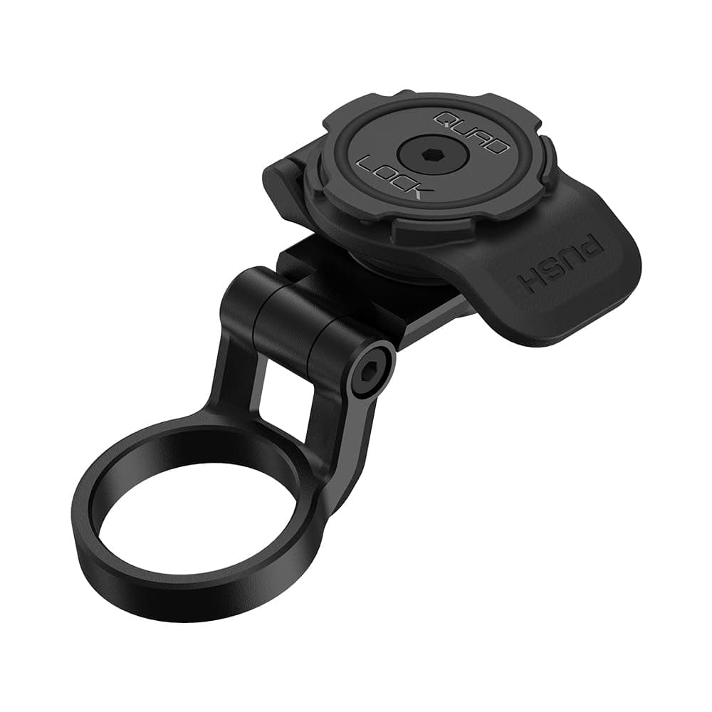Quad Lock Support de fixation réglable pour tige de vélo (compatible iPhone)