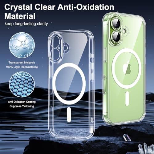 Helssitot Coque Magnétique iPhone 17 Militaire + 2 Verres Trempé Anti-Espion