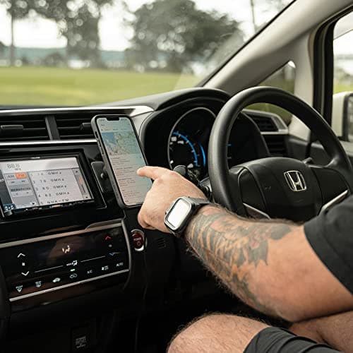 Quad Lock Tableau De Bord Adhésif pour Voiture avec Support Téléphone Universel pour iPhone, Galaxy, Pixel