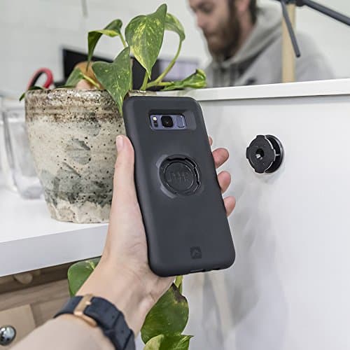 Quad Lock Mural Adhésif Pas Cher pour Support Téléphone GénéraliséCompatibles avec iPhone, Galaxy, Pixel et Autres Modèl