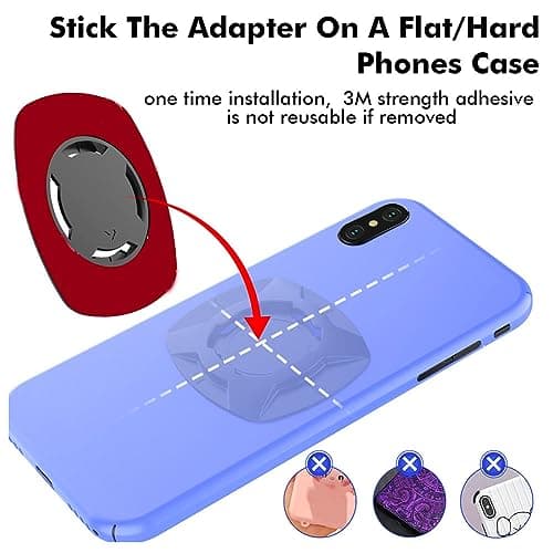 Kisbeibi Support de téléphone rotatif à 360° pour moto, universel, pour la plupart des GPS et smartphones de 4,7 à 7,2 p
