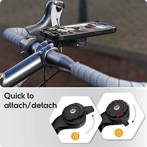 TUSITA Twist Lock Out Front Mount Pro pour Cyclistes - SécuritéAccentué