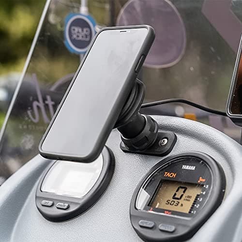 Quad Lock Base 360 Rectangle Plat 2 Trous - Protection Élevée - Utilisateurs Avancés - Sport et Réparation
