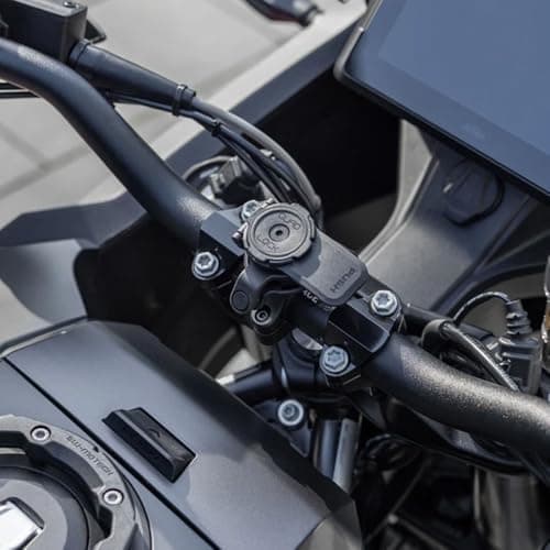 Quad Lock Support Téléphone Pro pour Moto avec Amortisseur et Coque MAG pour iPhone 15 Pro Max