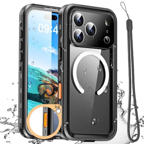 Coque étanche AICase iPhone 17 Pro, MagSafe, étanche à l'eau et à la neige, IP68, protection intégrale 360°

Coque étanc