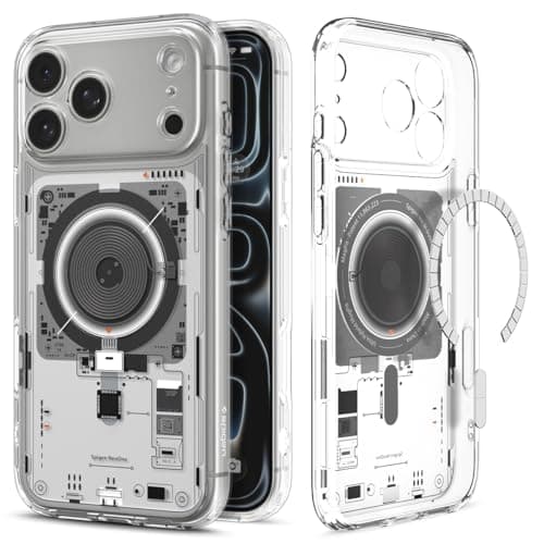Coque Spigen Ultra Hybrid MagFit DuraClear pour iPhone 17 Pro - Protection Avancée et Adhésion Parfaite