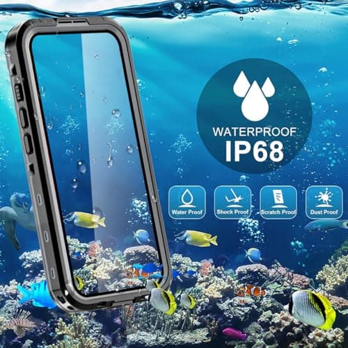 Coque étanche AICase iPhone 17 Pro, MagSafe, étanche à l'eau et à la neige, IP68, protection intégrale 360°

Coque étanc