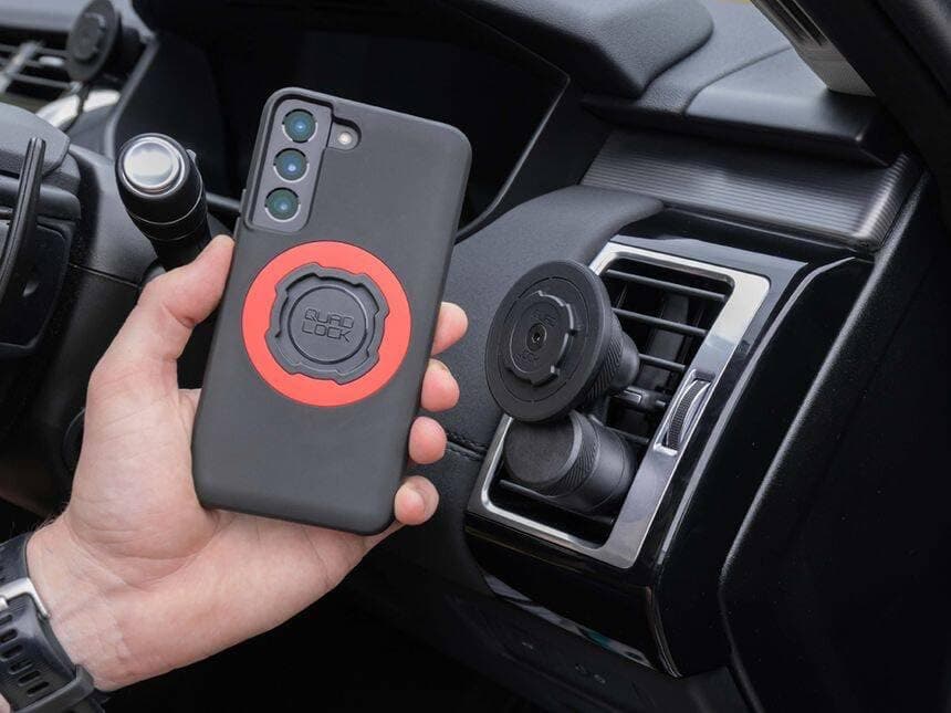 Quad Lock - Tête de charge sans fil V2 pour smartphones actifs adultes au bureau et en déplacement