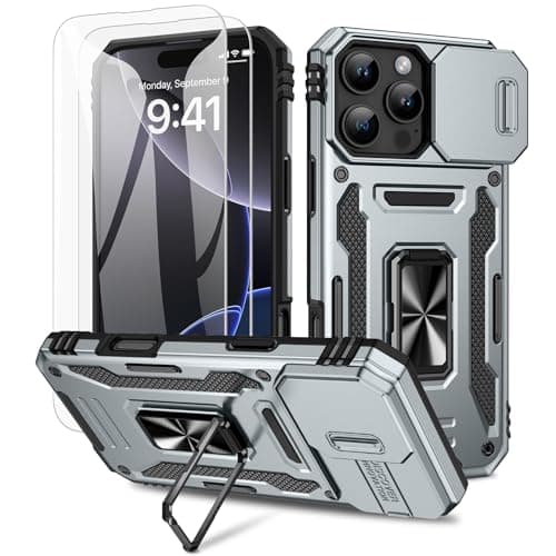 <think>
Okay, the user provided a product title in French for a phone case and accessories. They want me to optimize it — Gris