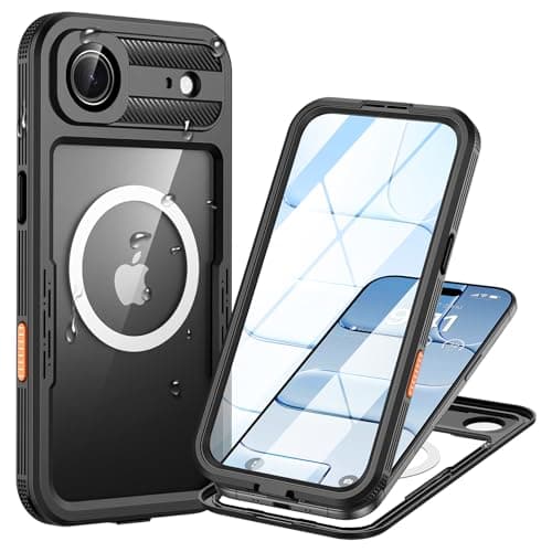 Coque Étanche IP68 360° Anti-Poussière Anti-Neige pour iPhone 17 Air - Protection Housse Resistante à l'Eau avec Compati